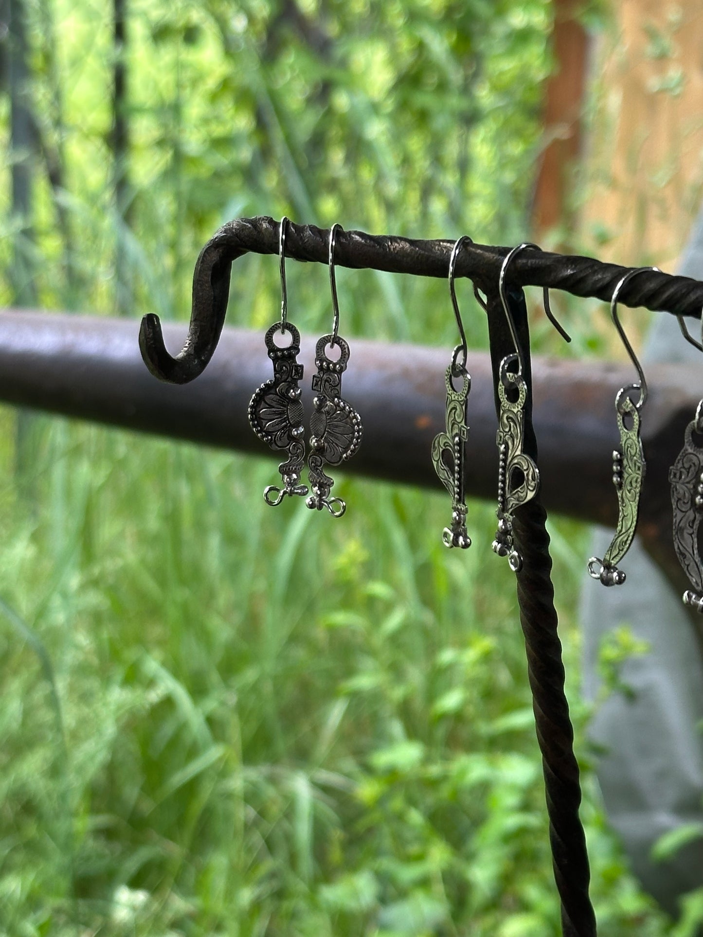 Bit Cheek Dangle Earrings