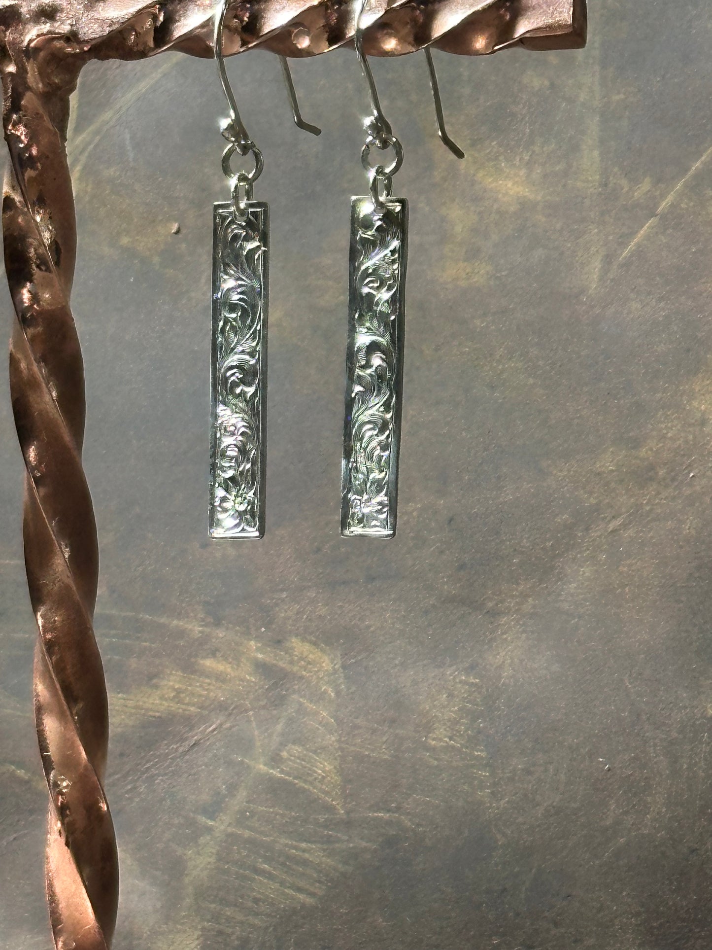 Don't Fence Me in Dangle Earrings