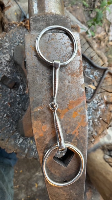 Sweet Iron and copper Snaffle bit