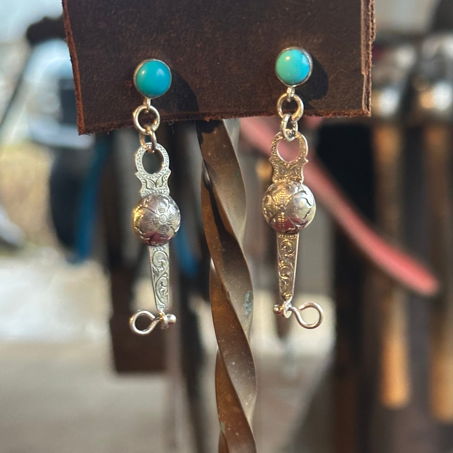 Bit Cheek Dangle Earrings
