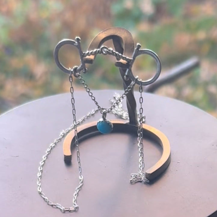 Fully Articulated Snaffle necklace