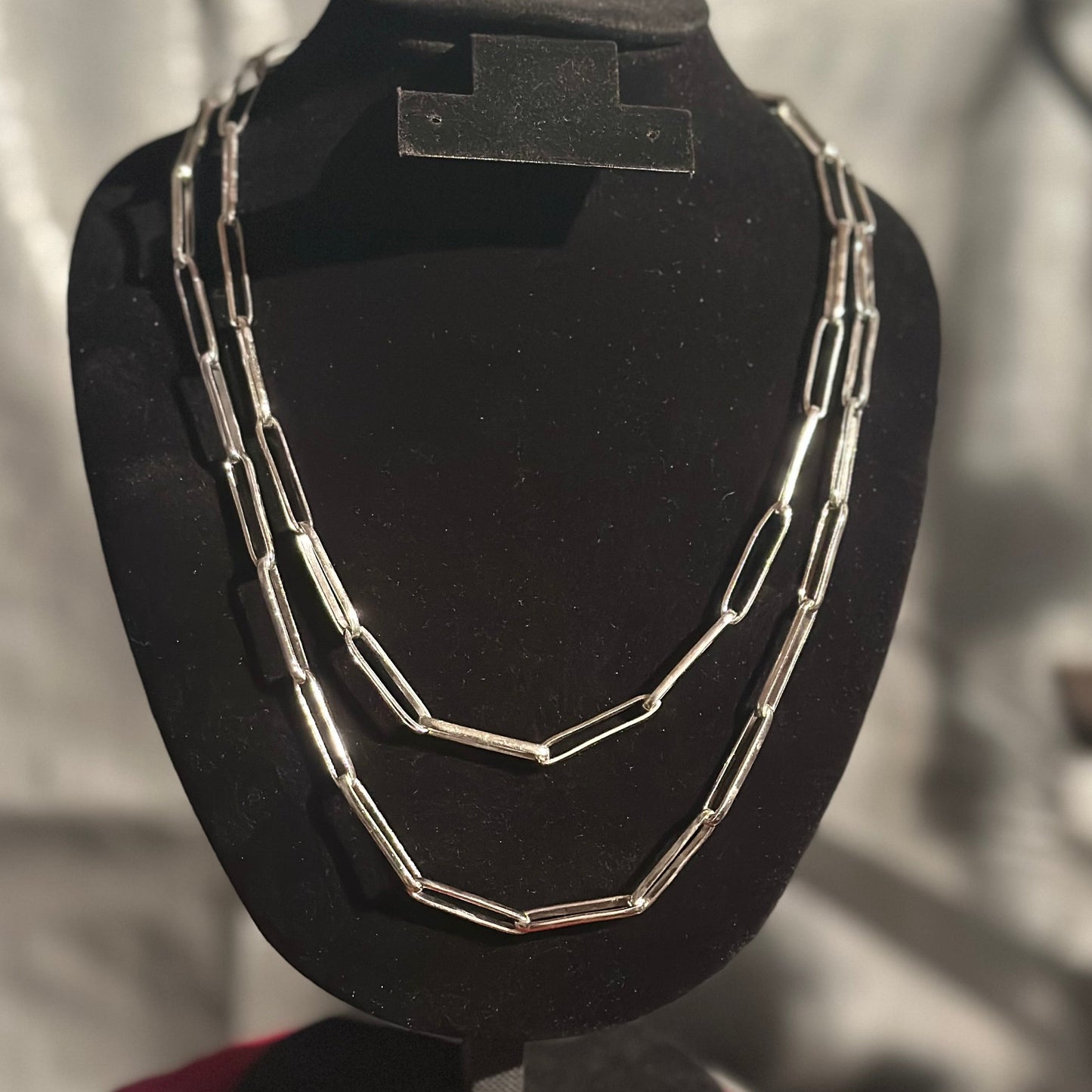 Handmade Large Paperclip Chain