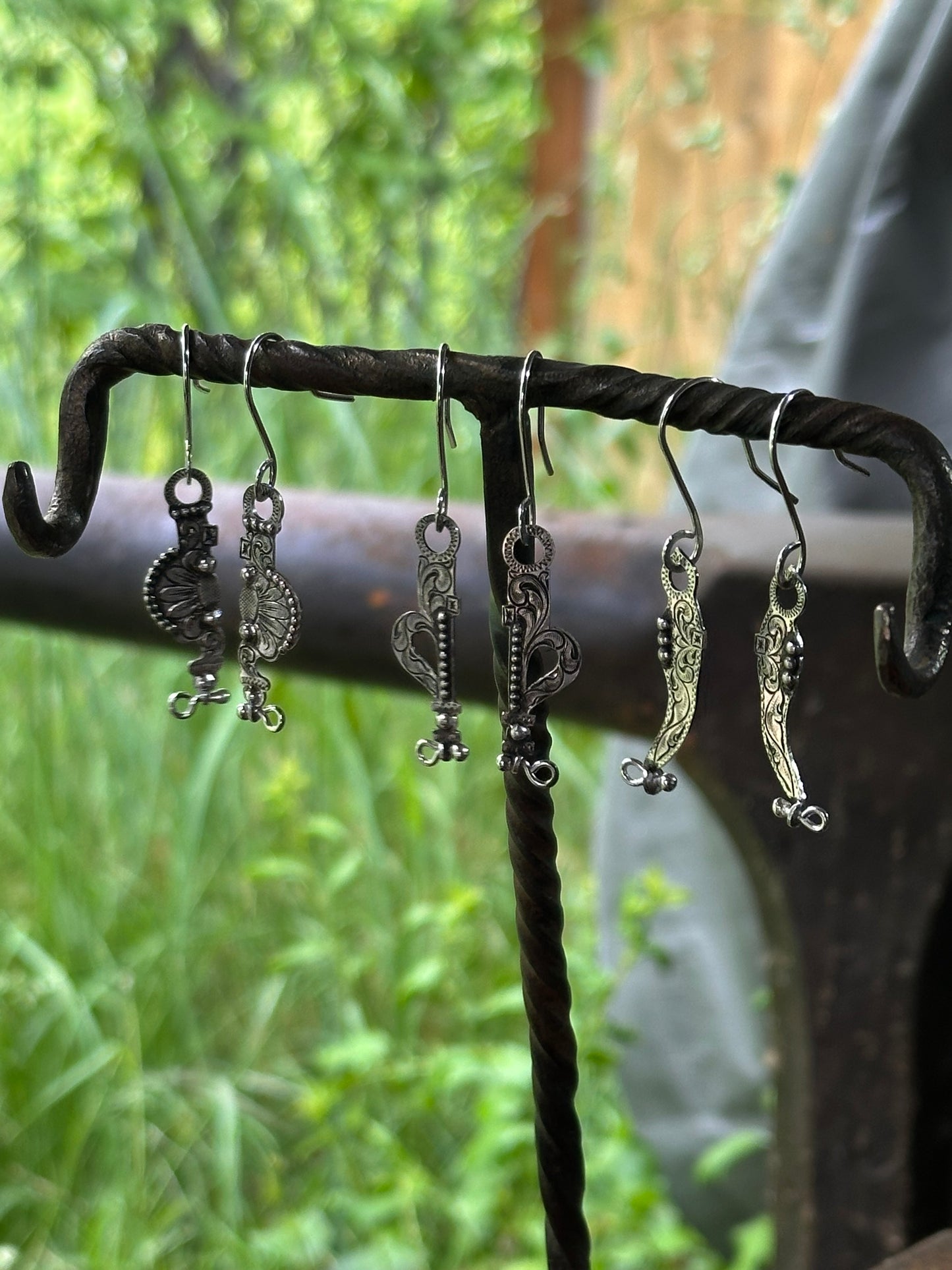 Bit Cheek Dangle Earrings