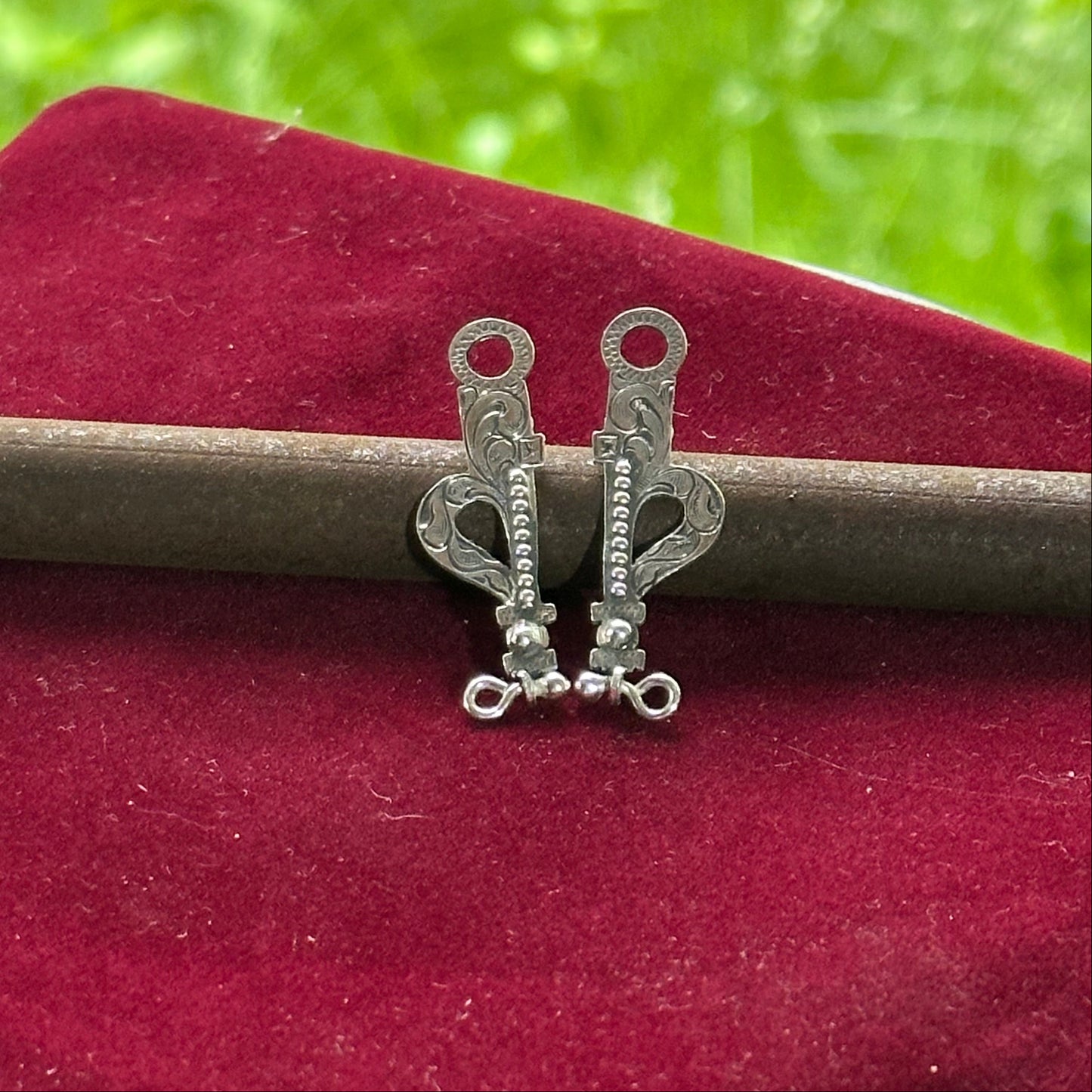Bit Cheek Stud Earrings