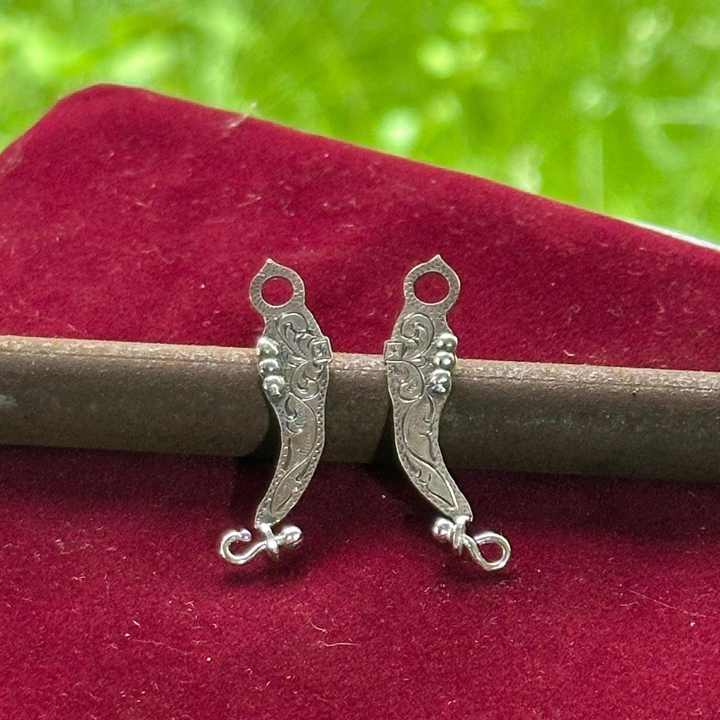 Bit Cheek Stud Earrings