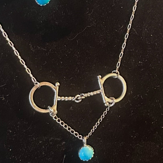 Fully Articulated Snaffle necklace