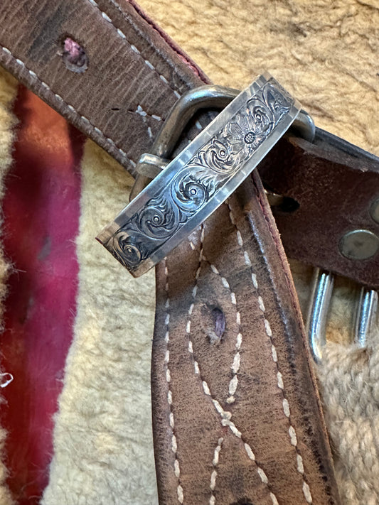 Custom Sterling Silver Cuff Bracelet