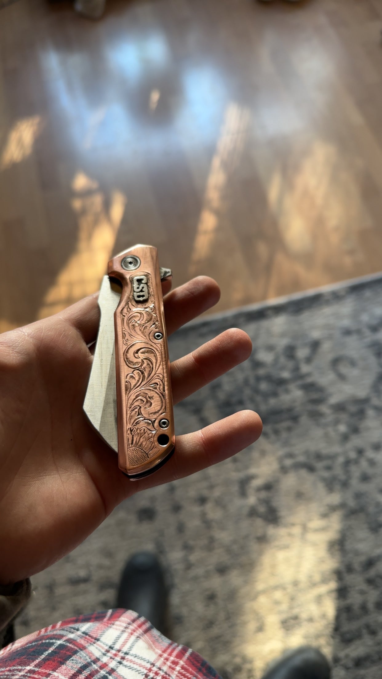 Custom Engraved Pocket Knife