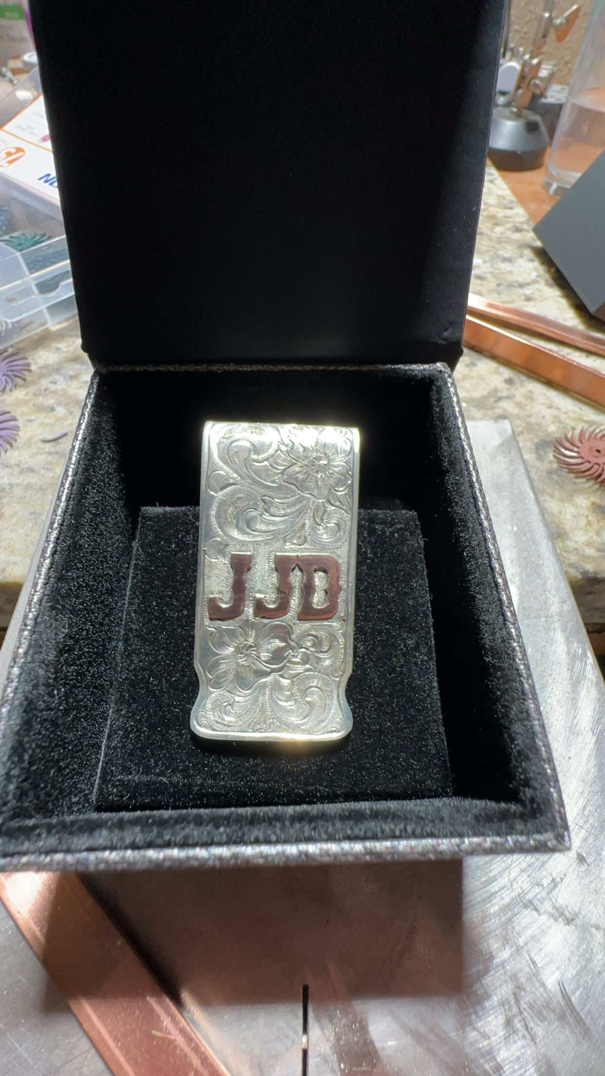 Custom Sterling Sliver Money Clip