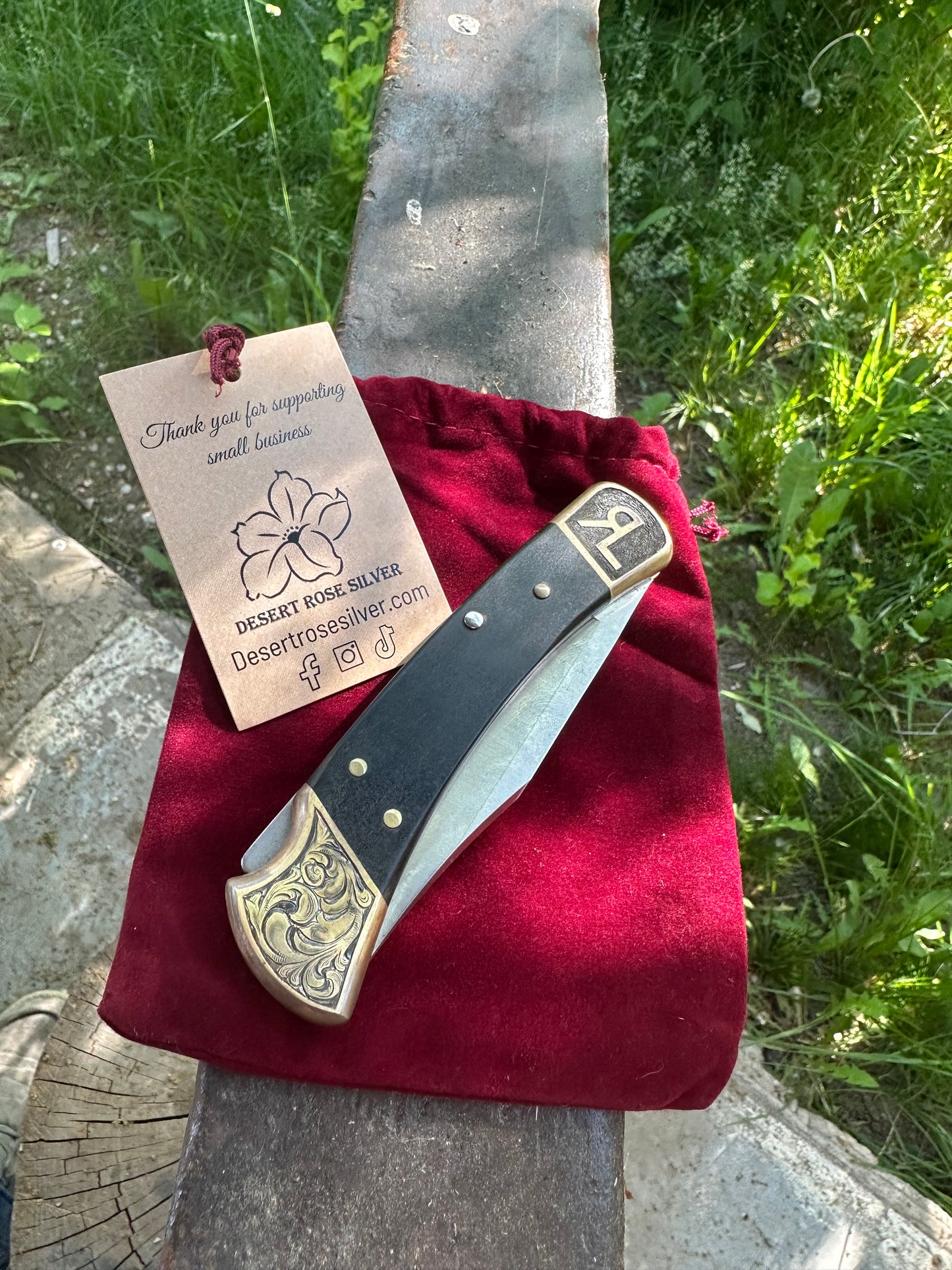 Custom Engraved Pocket Knife