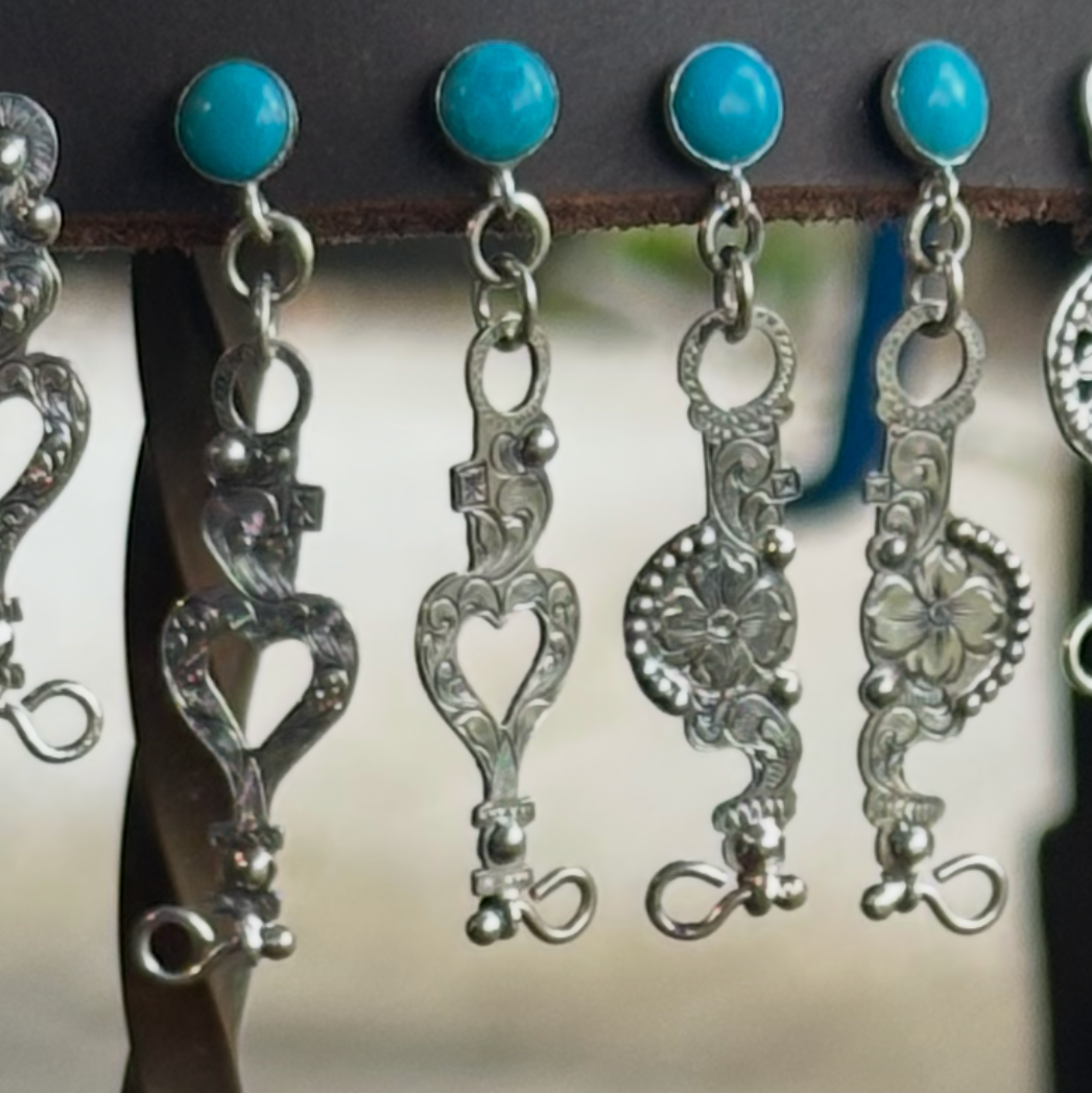 Bit Cheek Dangle Earrings