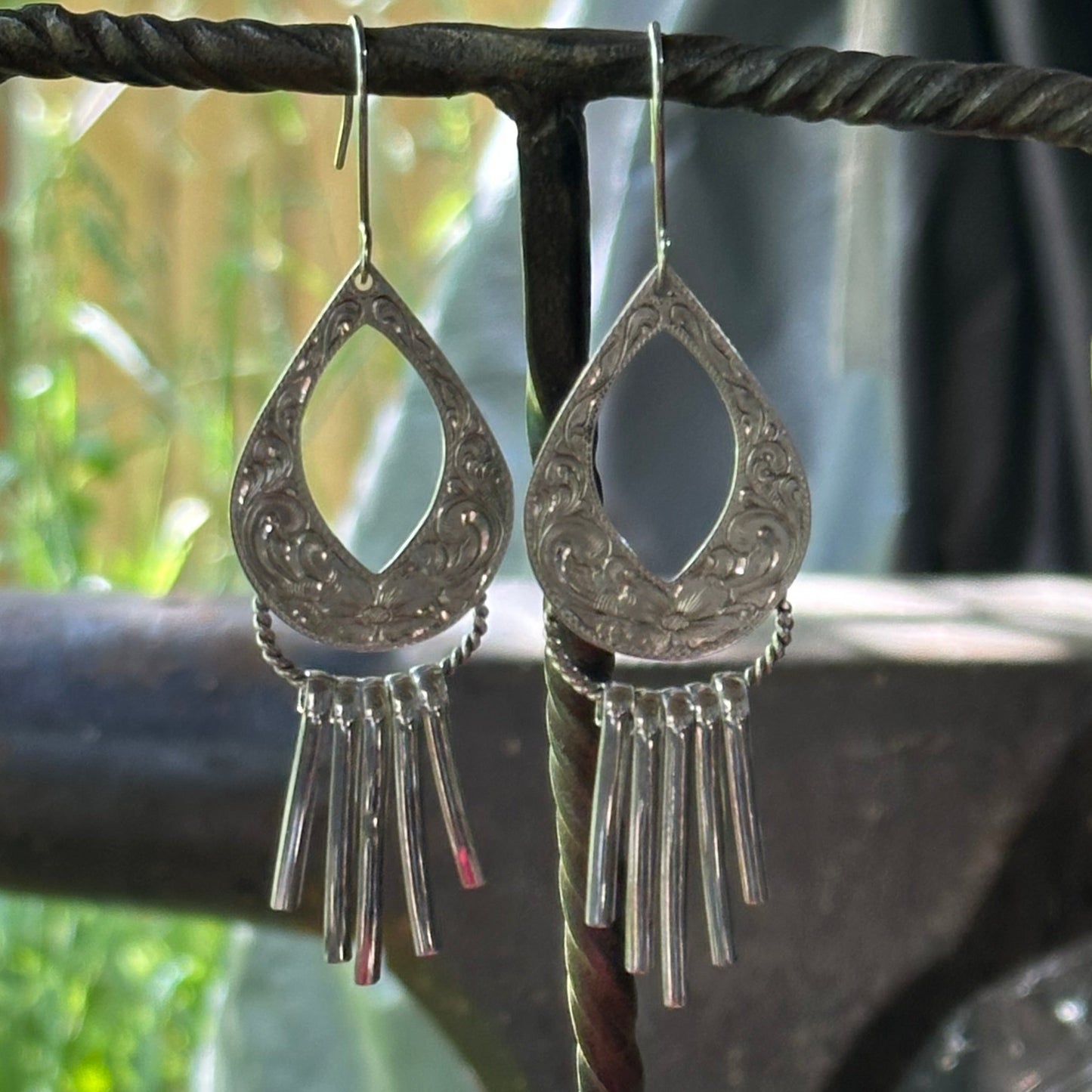 Teardrop Tassel Dangles