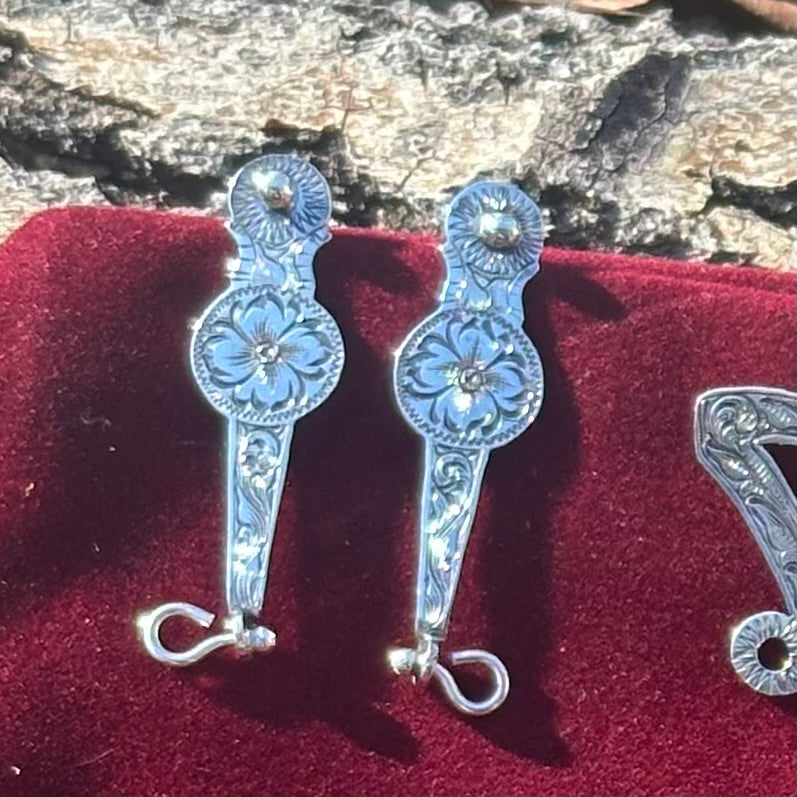 Bit Cheek Stud Earrings