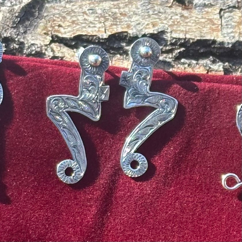 Bit Cheek Stud Earrings